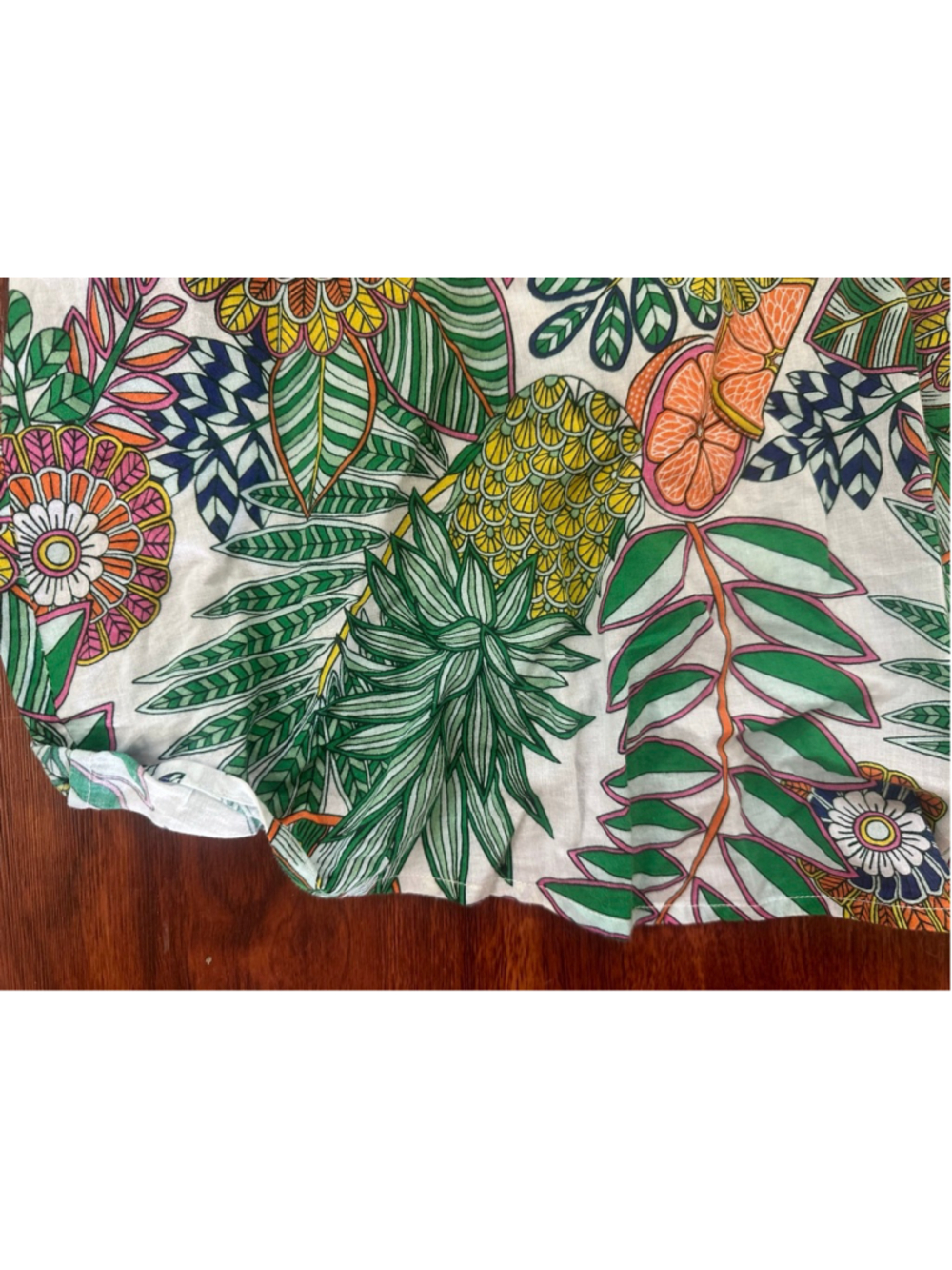 Women's Size 20 Boden Tropical Print Blouse - Picture 7 of 7